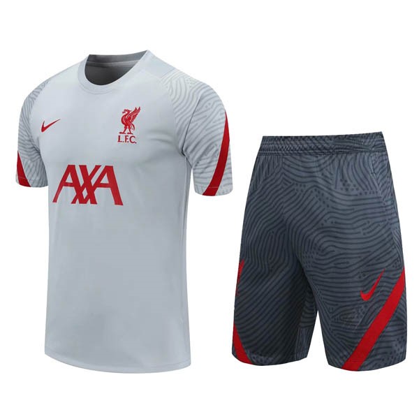 Entrenamiento Liverpool Conjunto Completo 2020 2021 Gris